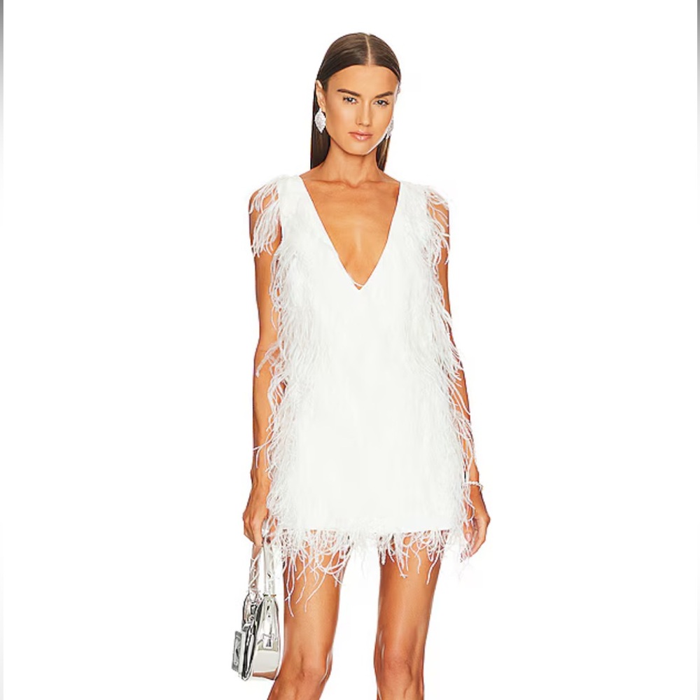Lamarque Alena Mini Dress in White